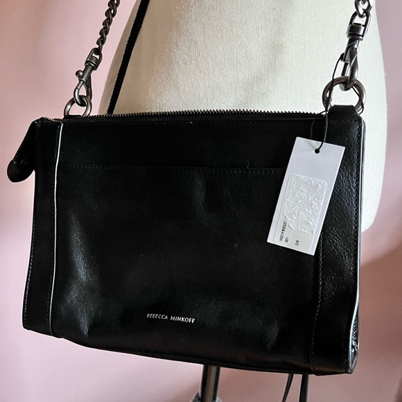 NWT Rebecca Minkoff M.A.B. Crossbody with Studs LEATHER - Picture 3 of 9